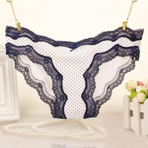 Jlong 2018 New Sexy Lace Brief Women Panties Ladys Underwear Briefs 1 Piece Z1