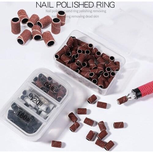 Nail Art Polishing Head Sand Ring Polisher Replacement Polishing And Removing