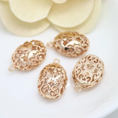 4PCS 14x23MM 24K Champagne Gold Color Plated Brass Hollow Butterfly Charms Pendants High Quality Diy Jewelry Accessories