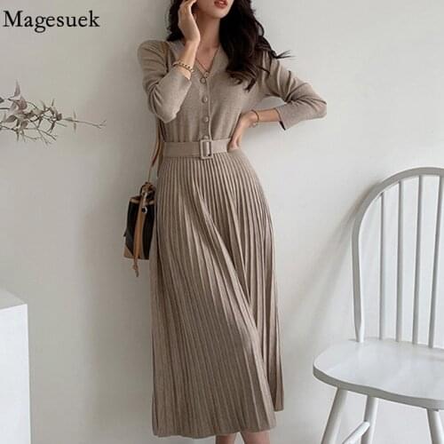 Модные вязаные платья Magesuek China At AliExpress