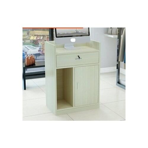 Small mini clothing store cashier counter front desk small bar table barber shop cashier