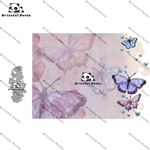 New Dies 2020 Camper Van Metal Butterflies over the edge Dies diy Dies photo album cutting die Scg new die for 2021 craft dies