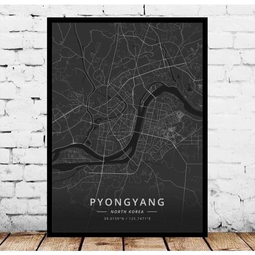 Pyongyang North Korea Poster