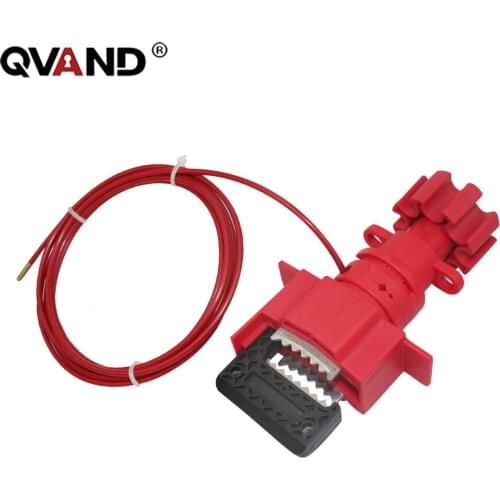 QVAND Universal Gate Valve Lockout with One Blocking Arm Equipment Devices Lock M-H12