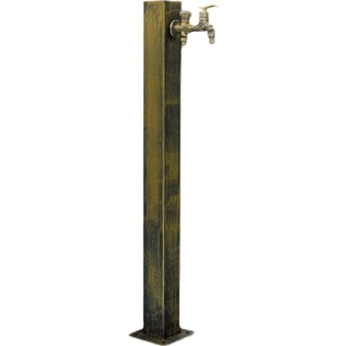 Outdoor faucet, outdoor antifreeze column, garden balcony, courtyard, antique vertical faucet, copper faucet