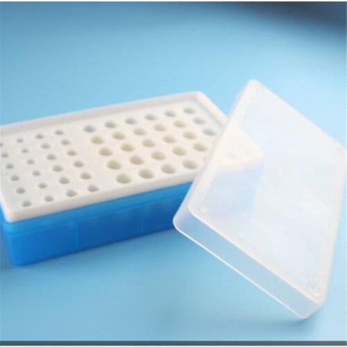 High Quality 54 Hole Multi-purpose Centrifuge Tube Freeze Ice Storage Box for 0.2 0.5 1.5ml Centrifuge Tube