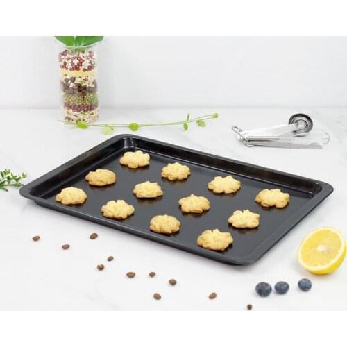 14.5 Inch Carbon Steel Non-Stick Coating Rectangular Baking Pan Electric Oven Chassis Easy Demoulding DIY Baking Tray Tools