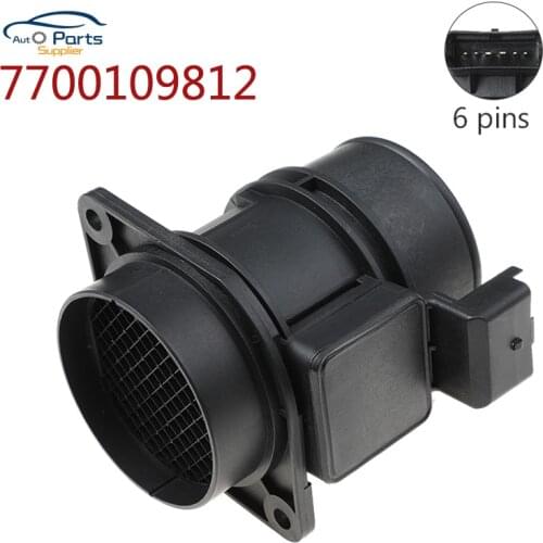 7700109812 5WK9632Z 5WK9620Z MAF Mass Air Flow Sensor for Renault Megane Scenic Trafic Clio Espace Kangoo Laguna Master 1.9 2.5