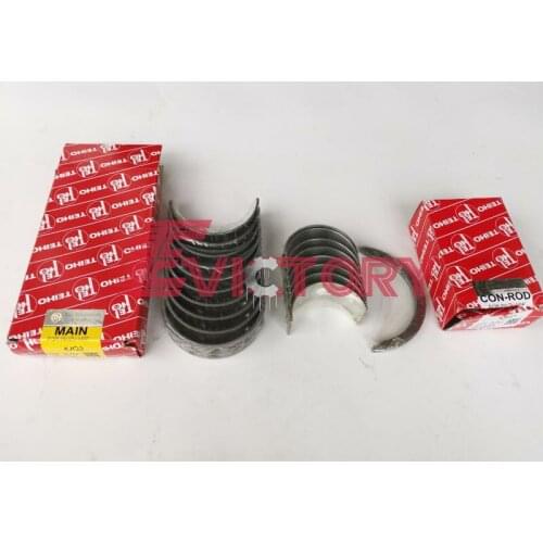For Isuzu 4JG1 crankshaft connecting rod bearing + piston ring set