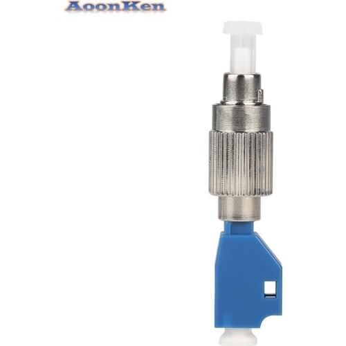 10pcs/lot LC Female To FC Male Hybrid Converter Adapter FC-LC for Fiber Optical Power Meter Coupler