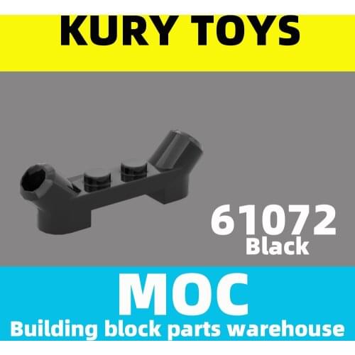 Kury Toys DIY MOC For 61072 100pcs Building block parts For Plate, Modified 1 x 4 with Angled Tubes