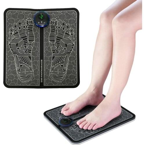 Foot Massager Ems Electric Pad Feet Muscle Stimulator Leg Reshaping Foot Mat Relieve Ache Pain