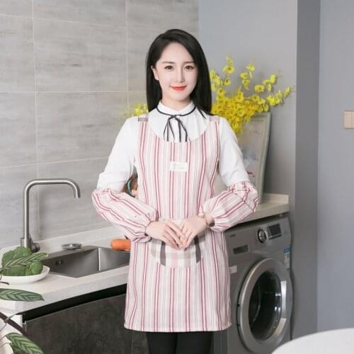 Cartoon cute Korean fashion home kitchen home apron waterproof and oil-proof cooking work sleeveless