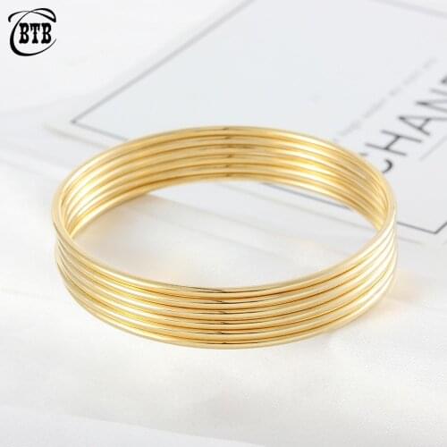 Muslim Islamic Fashion Gold Round Multilayer Women Charm Bracelet Africa Party Wedding Beach Jewelry Accessories Gift