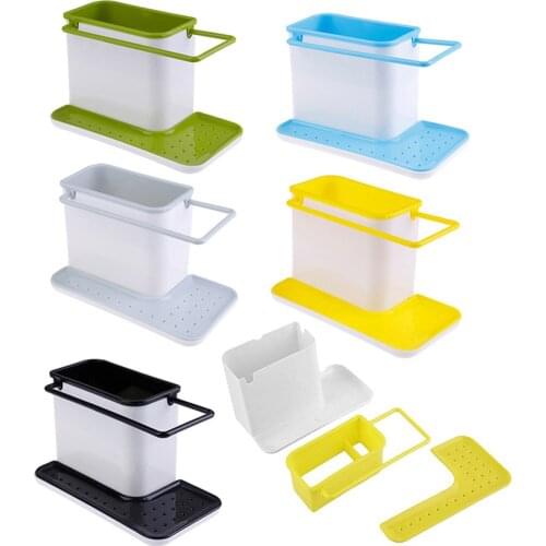 Sink Drain Storage Shelf Rag Kitchen Drainage Board Multifunctional Bathroom Wash Kitchen Utensils Organization Storage Rack