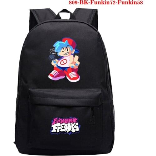 Student Schoolbag Boys Girls School Bag Friday Night Funkin Print Backpack Students Travel Backpack School Backpack for Teenage
