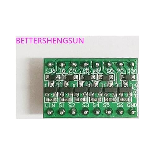 HSC6 type / A type 6-way interlocking switch circuit module / cascadable expansion / wide voltage / micro power consumption