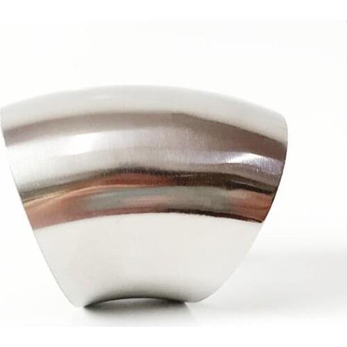 22mm 0.866 Inch Pipe OD SUS 304 Stainless Steel Sanitary Butt Welding 45 Degree Elbow Fitting Home Brew Beer