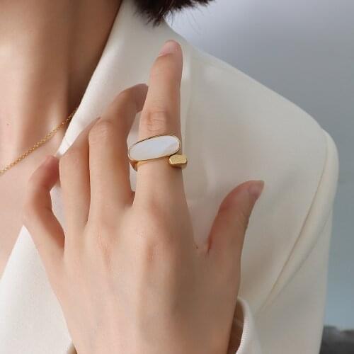YAONUAN White Rings