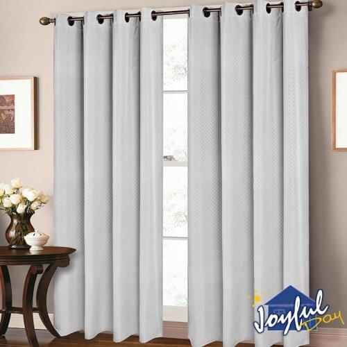 Blackout embossed curtain SUNBLOCK window curtain living room door curtain curtains for bedroom cortinas para dormitorio