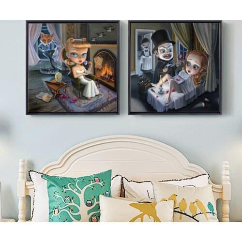Emotional Exorcism Roby Dwi Antono Desire Humanity Poster Painting On Canvas Bedroom Wall Art Decoration Pictures Home Decor
