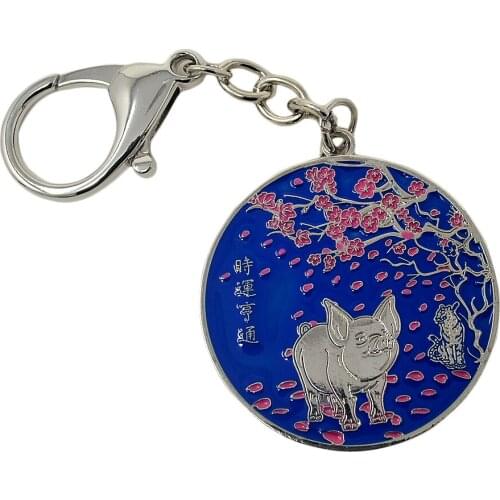 Feng Shui Annual Amulet for 2019 Keychain W3705