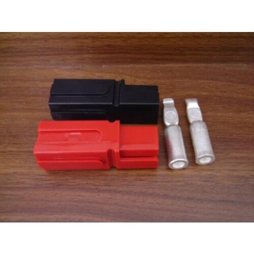 Genuine Anderson Powerpole PP120 120A 600V PP120A PP 120 Connector Red 1320G3 / Black 1320G1 / Blue 1320 With #2 AWG Contacts