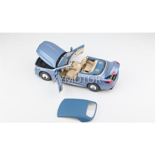 New Norev 1:18 For Benz Maybach S CLASS S650 2018 Open Car convertible Diecast Model Car Toys Gifts Collection Display Metal