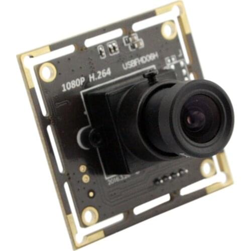 Wide angle 2.8 mm lens 2.0 megapixel 1920*1080 mini 1/2.9`` Sony IMX322 H.264 MJPEG YUY2 38x38mm small usb camera board