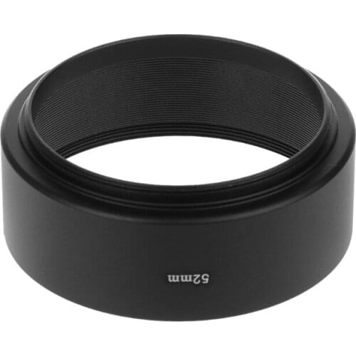 Universal 49mm Long Focus Lens Hood Screw-In Mount For Canon DSLR SLR Camera X6HB