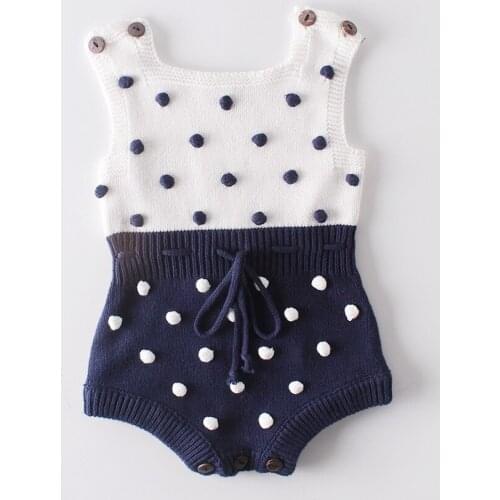 Korea Style Handmade Winter Newborn Baby Girls Toddler Romper Suit Cute Warm Romper Jumpsuit Outfits Casual Clothes