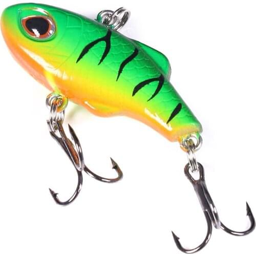 1Pcs Metal Mini VIB Sinking Fishing Lure 3.5cm 5g Vibration Artificial Baits Winter ice fishing Crankbait