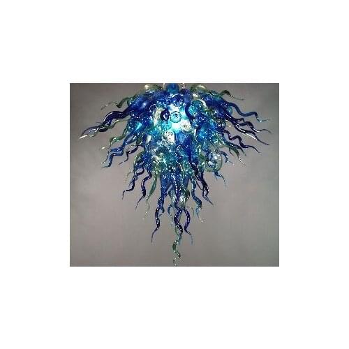 100% Hand Blown Murano Glass Custom Decorative Hanging LED Chandelier Lightings for Home Decor