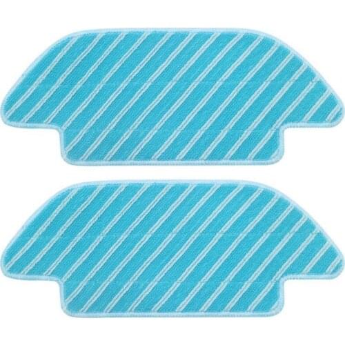 2Pcs Mop Cloths for Cecotec Conga 4090 Series 4090 Vacuum Cleaner Parts Cleaning Mop Pads Replacement