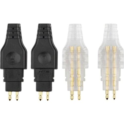 2Pcs Replacement Mini Earphone Cable Pin Audio Plug for HD580 HD600 HD650 HD25