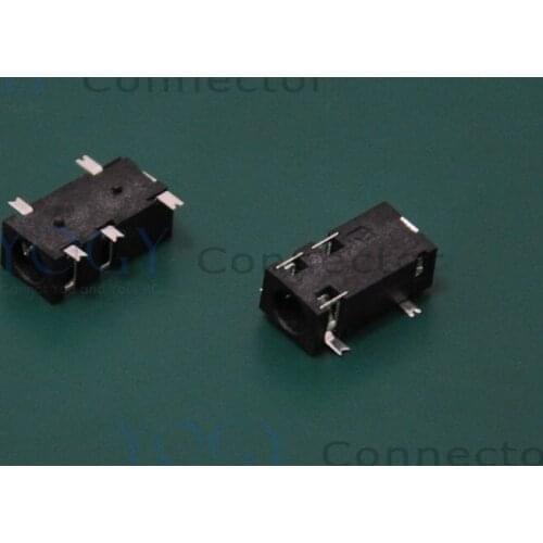20pcs 3.5mm Audio Jack, 5 Fixed feet SMT, Headphone Jack Connector, Size 12.3*6*4.5mm, fit for Tablet, Phone, mp3