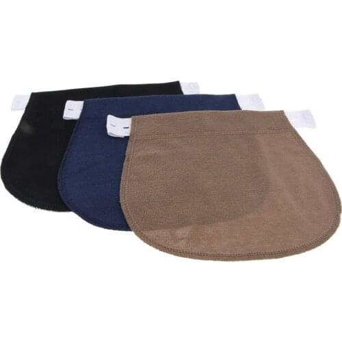 3Pcs Maternity Adjustable Pants Trousers Belly Waist Extender Belt Button