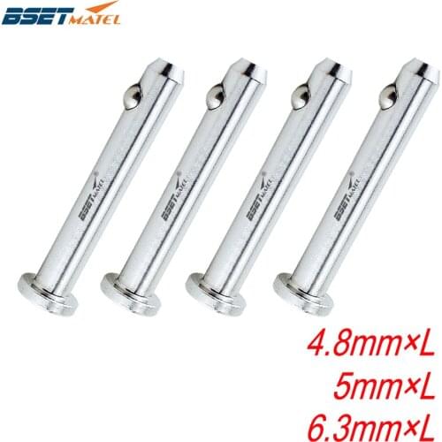 4PCS 316 Stainless Steel Dowel Pin Flat Head Cylindrical Pin Positioning Pins Quick Release Ball Pin Retainer Farm Lawn Garden
