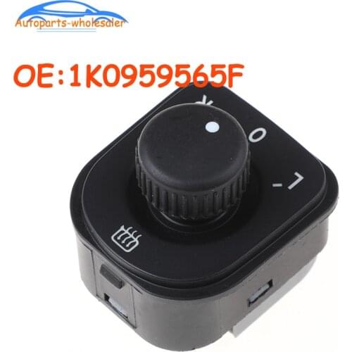 Car accessories 1K0959565F 1K0959565H 1K0959565K For Volkswagen Golf 5 J etta MK5 Pessat Mirror Control Switch Knob
