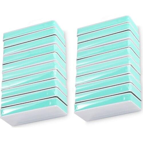 20Pcs Nail File Set Nail Shiner Buffer Blocks Pedicure Buffing Polish Sponge Beauty Makeup Tools Grind Nail Files Wholesale