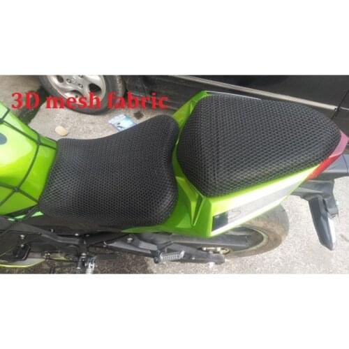 Motorcycle sunscreen seat cover Prevent bask in seat scooter waterproof Heat insulation Cushion cover for Kawasaki Ninja 250