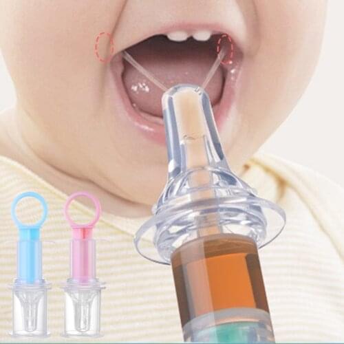 Baby Kids Medicine Feeder Squeeze Needle Dispenser Dropper Medicine Feeder Infant Babies Pacifier Feeding Utensils for Baby Care