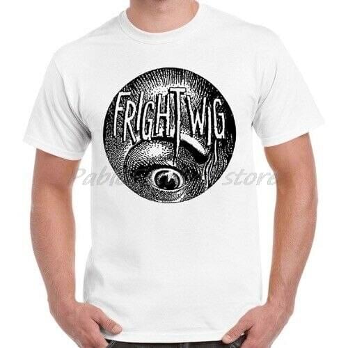 Frightwig American Feminist Punk Music Group Rock Eye Top Retro T Shirt male brand t-shirt summer men cotton tshirt