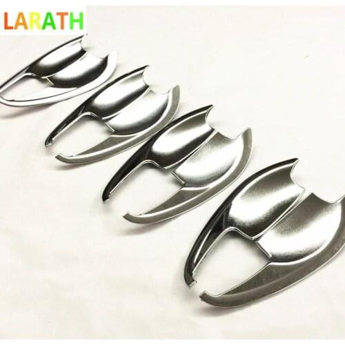 For Nissan Murano 2015 -2017 2018 Chrome Door Handle Bowl Cover Catch Cup Cavity Trim Molding Decoration Bezel Styling Protector