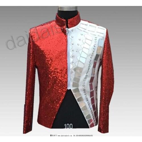 New male Suit guest singer lens stage performance clothing night bar male performance clothing male DS dance costume