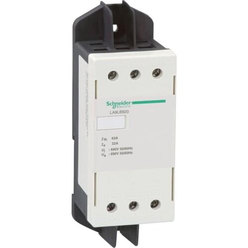LA9LB920 Current limiter module, TeSys GV2, DIN rail mounting