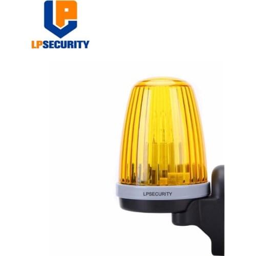 LPSECURITY Signal Alarm Light Strobe Flashing Emergency Warning Lamp wall mount for Automatic Gate Opener