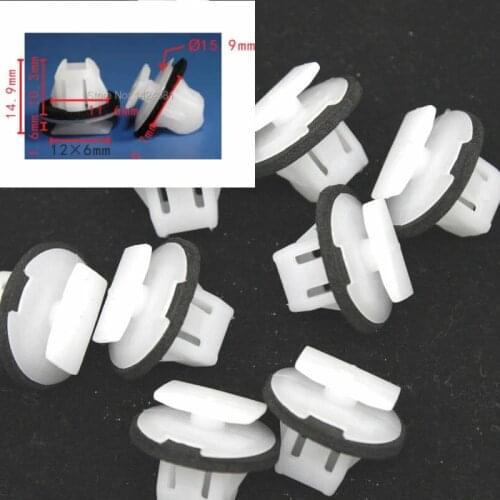 50x/ 100x / 500x OEM For Nissan Exterior-Wheel Fender Flare Molding Clip 76882JG10A