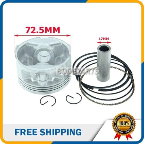 HH137 72MM 17mm cylinder engine assembly piston set ring kit for FS Feishen LH Linhai Yamaha Mini jeep Dirt Bike atv go kart