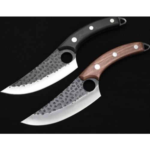 Outdoor Survival Straight Tactical Knife High carbon steel Handmade Blade Full Tang Handle Fixed Blade Chef Knives
